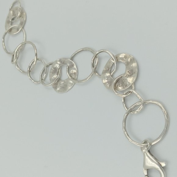 EUC ~ Silpada Silver Link Bracelet - Picture 9 of 16